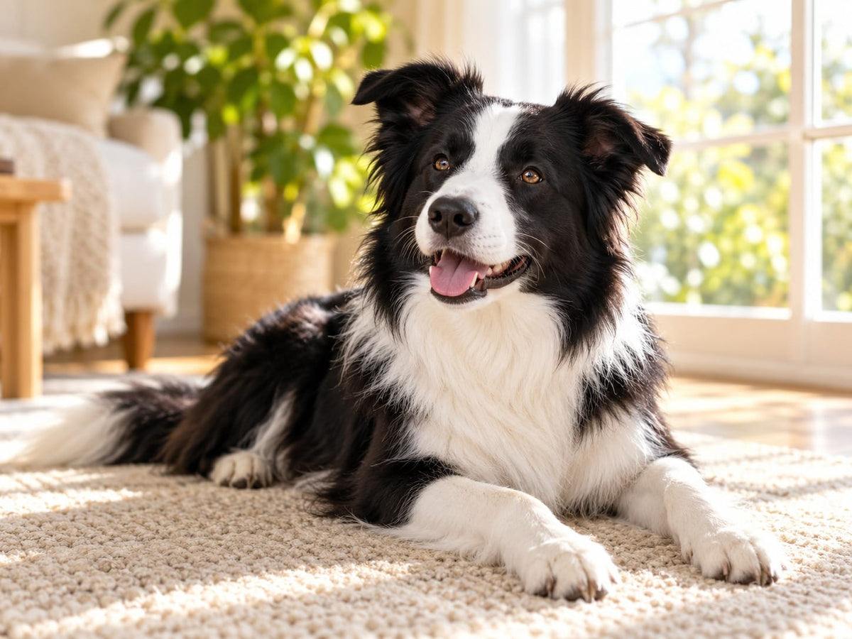 Illustrative dog-care moment: Everyday Comfort