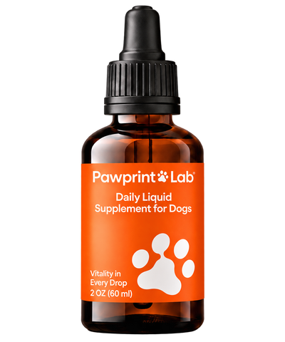 Pawprint Protocol liquid supplement bottle